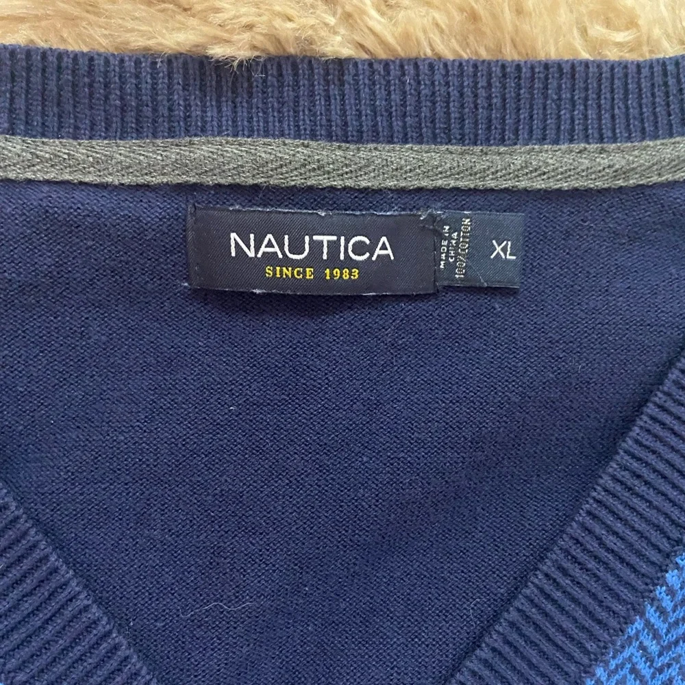Nautica Sweater Vest XL - Picture 4 of 5